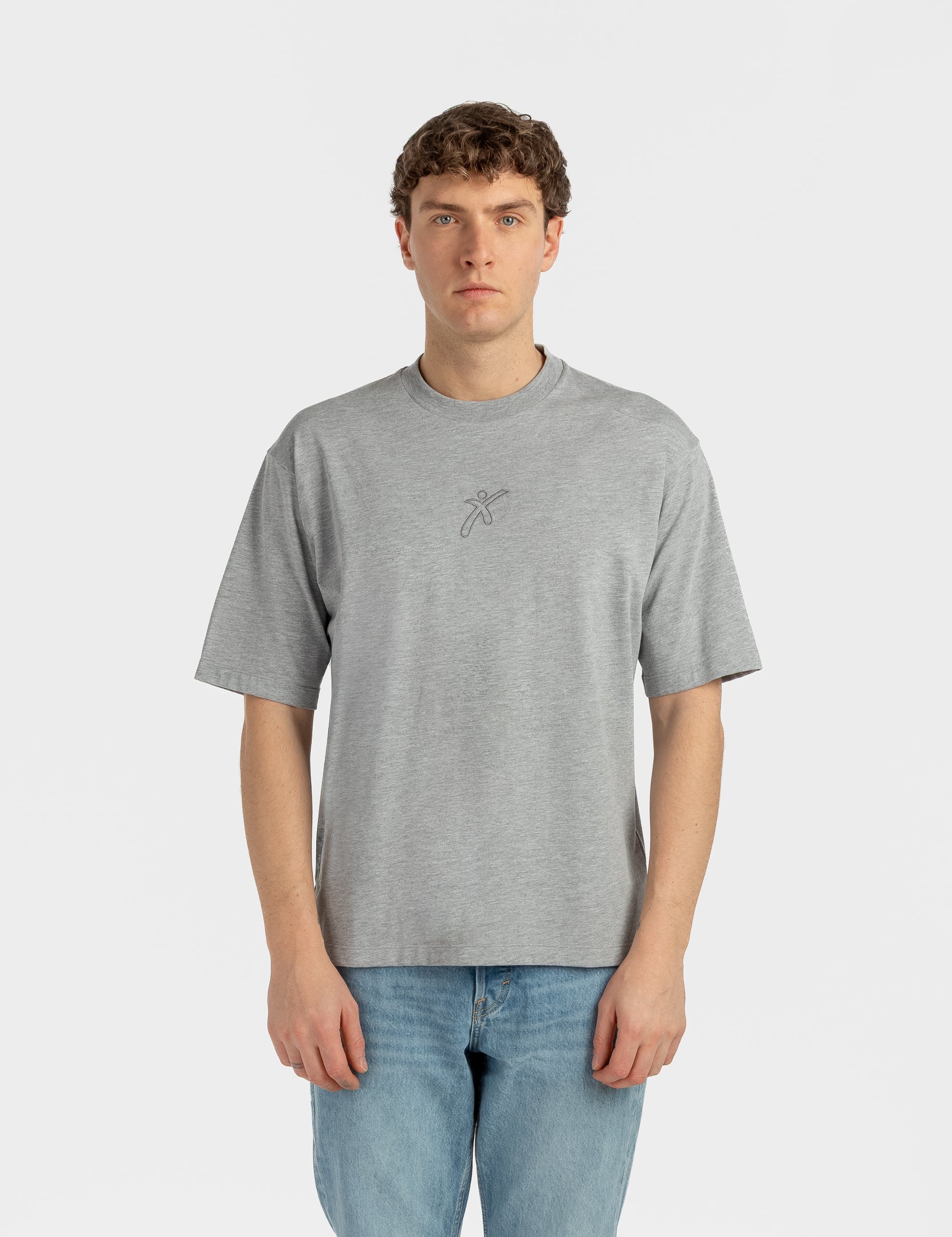 T-shirt oversize ricamo frontale FRENKIE