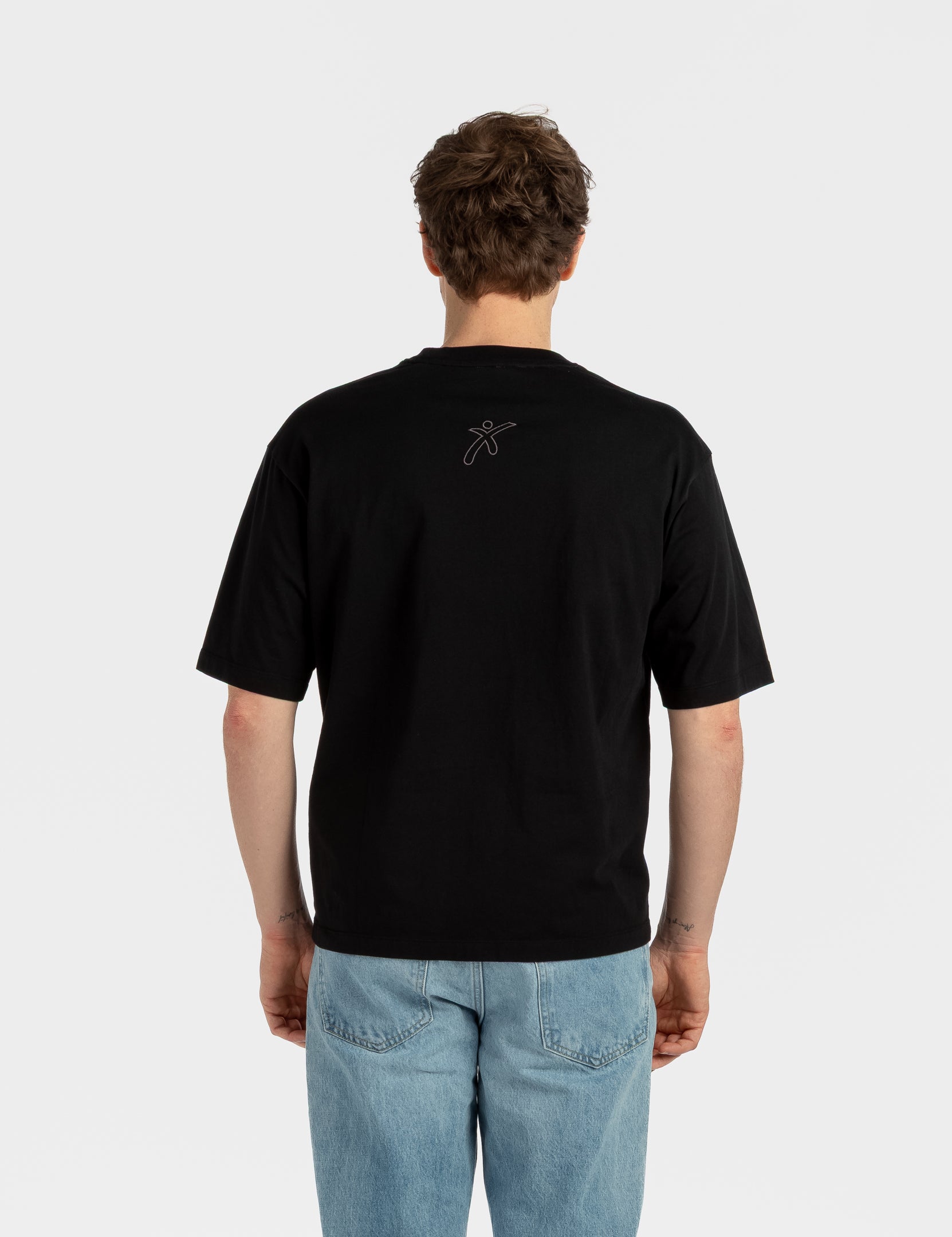 T-shirt oversize ricamo posteriore FRENKIE