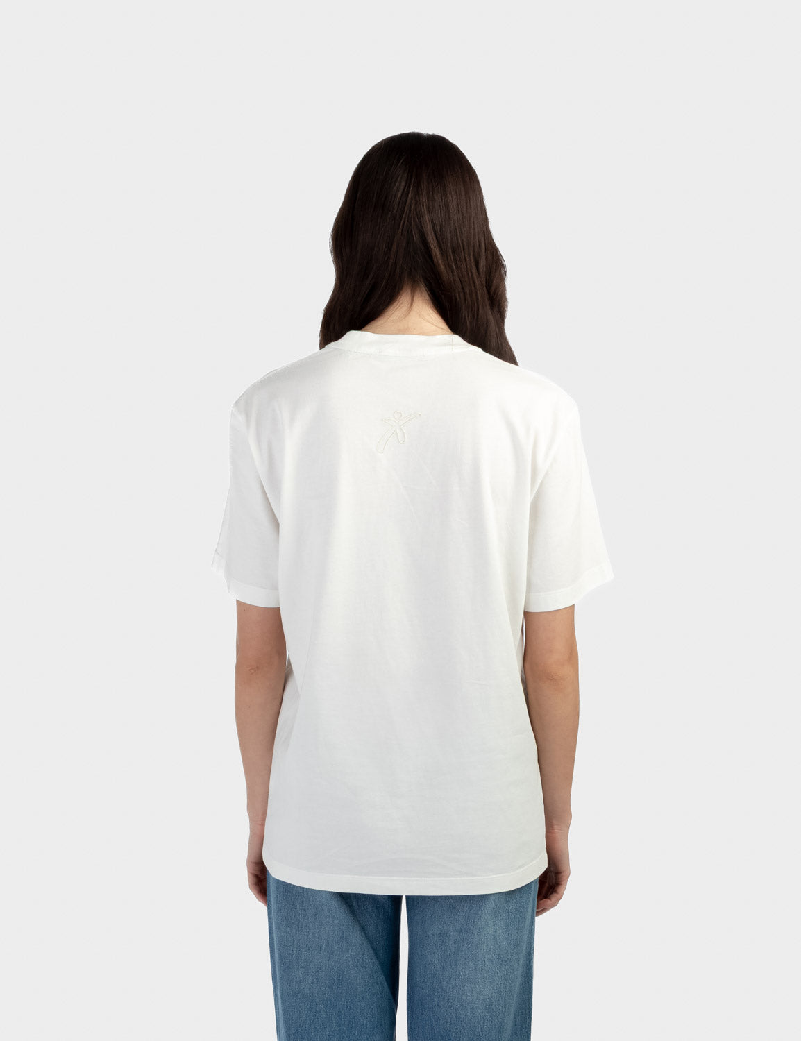 T-shirt oversize ricamo posteriore FRENKIE