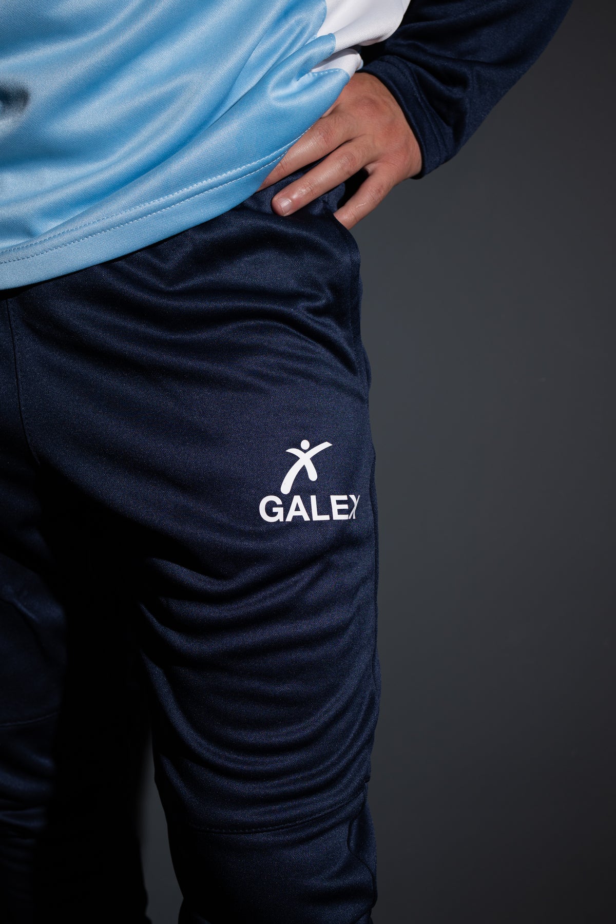 Lorenz pantaloni sportivi con zip sul fondo