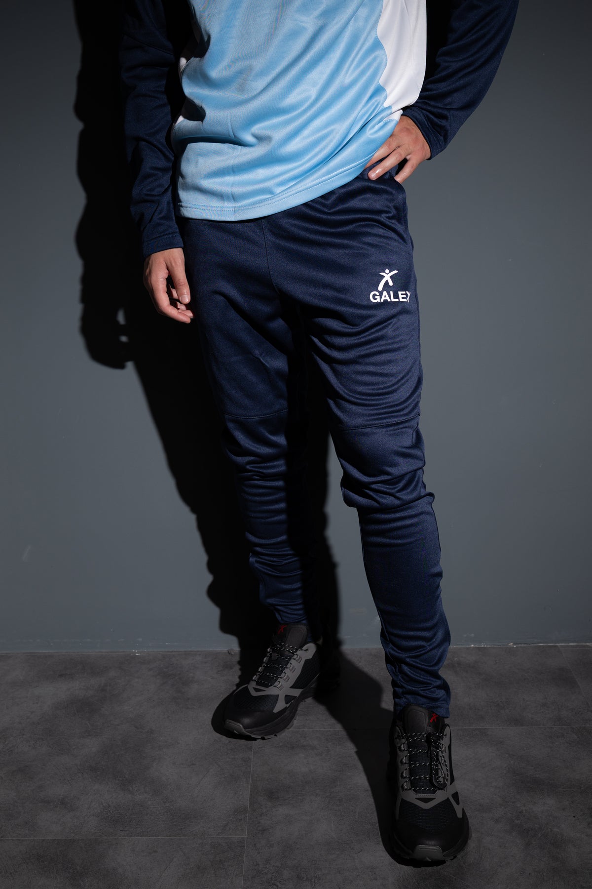 Lorenz pantaloni sportivi con zip sul fondo